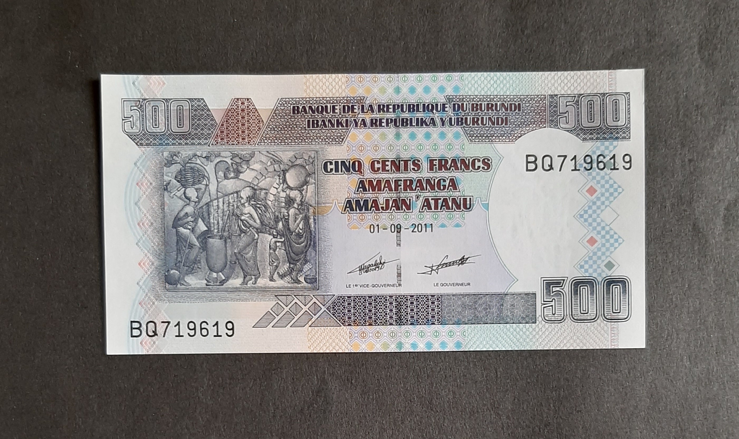 500 فرانک بوروندی