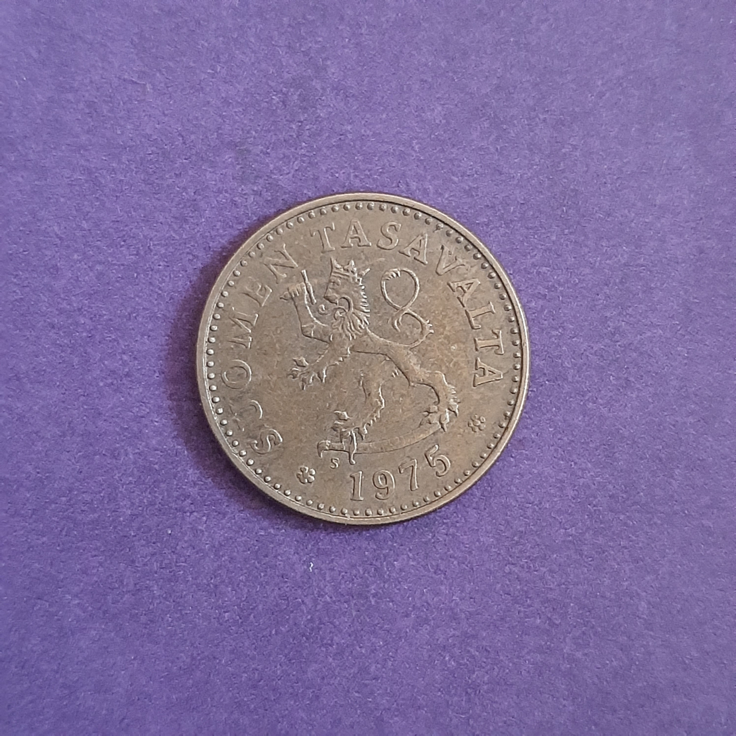 سکه 10 پنیا فنلاند (1975)