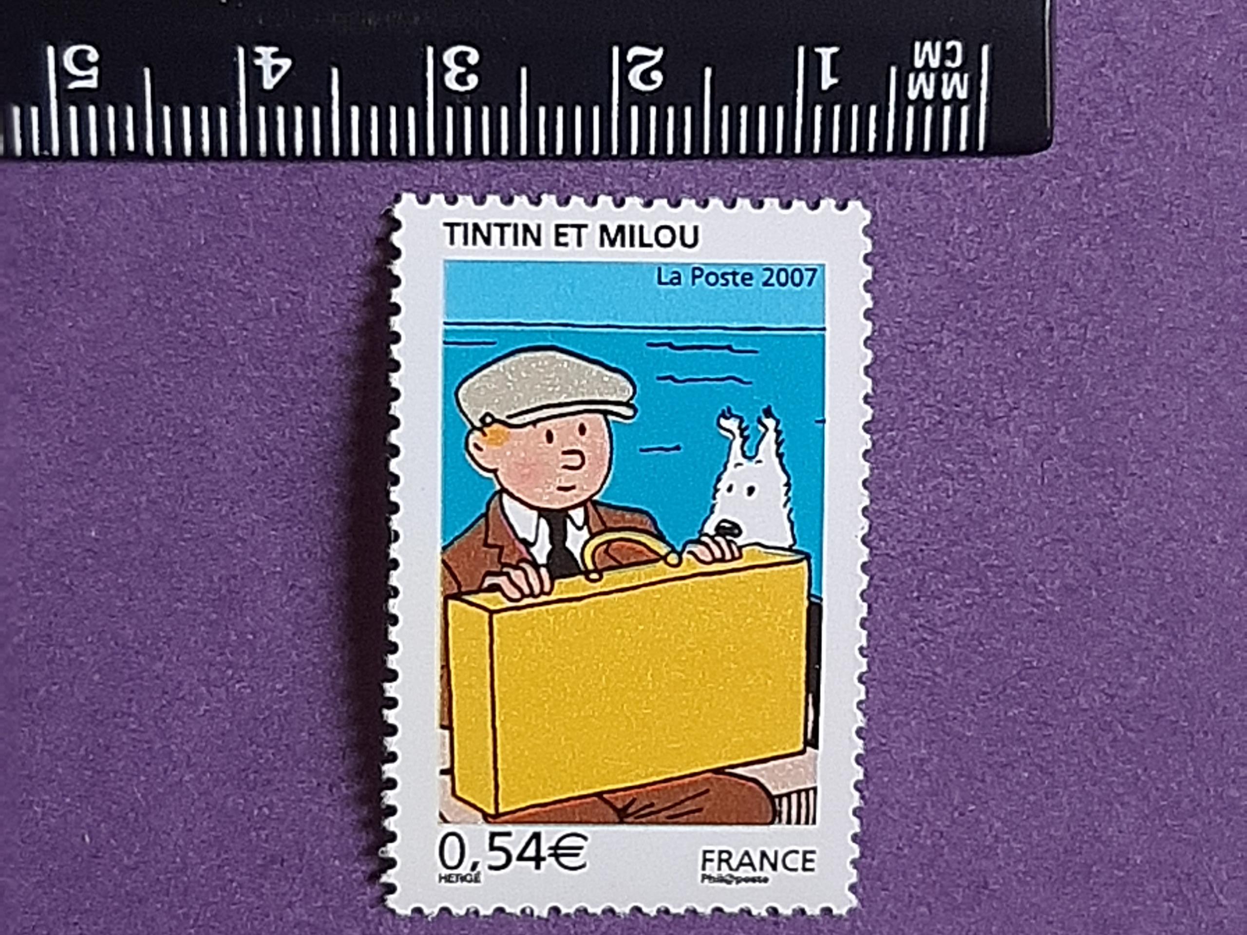 تمبر فرانسه (تن تن)