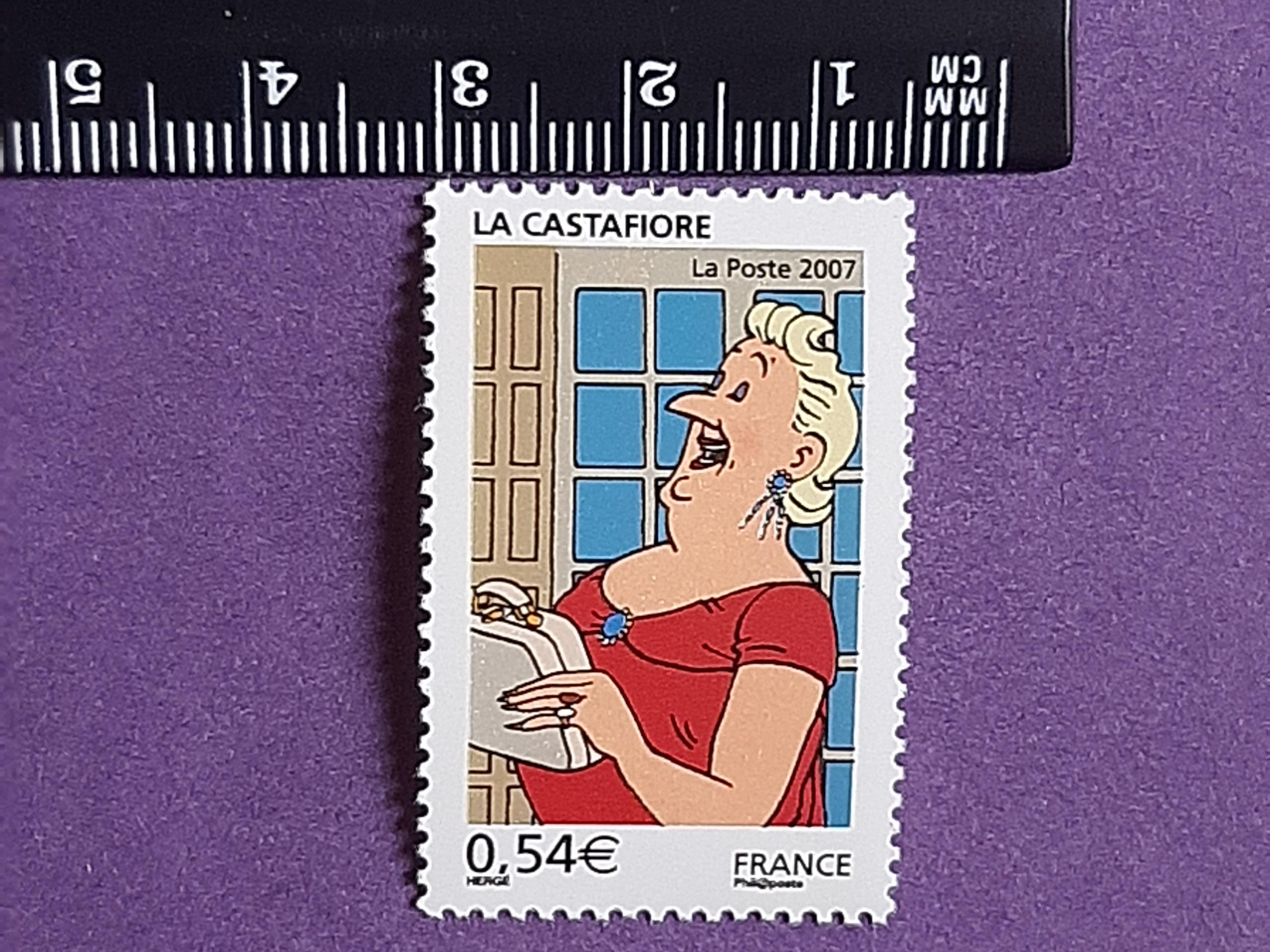 تمبر فرانسه (شخصیت های تن تن)