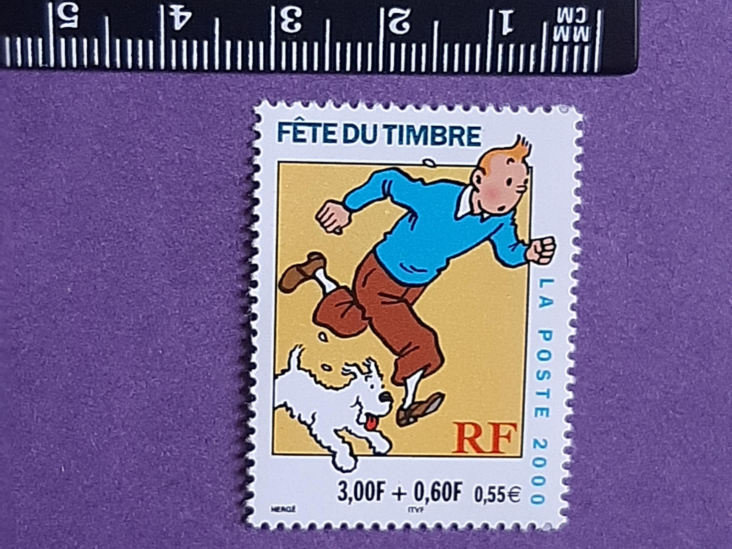 تمبر فرانسه (تن تن)