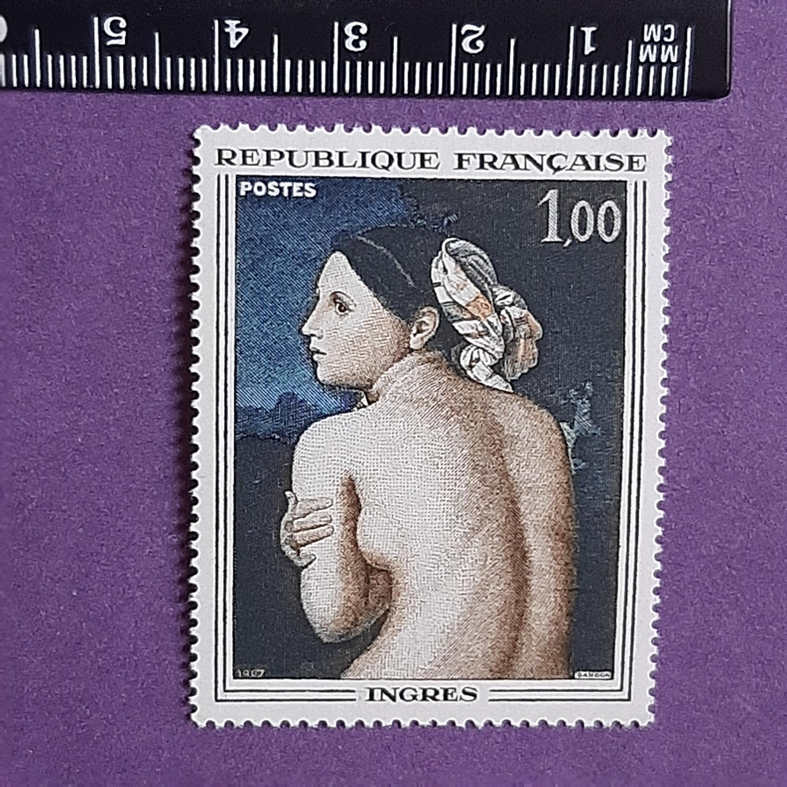 تمبر فرانسه (انگر - نقاش)