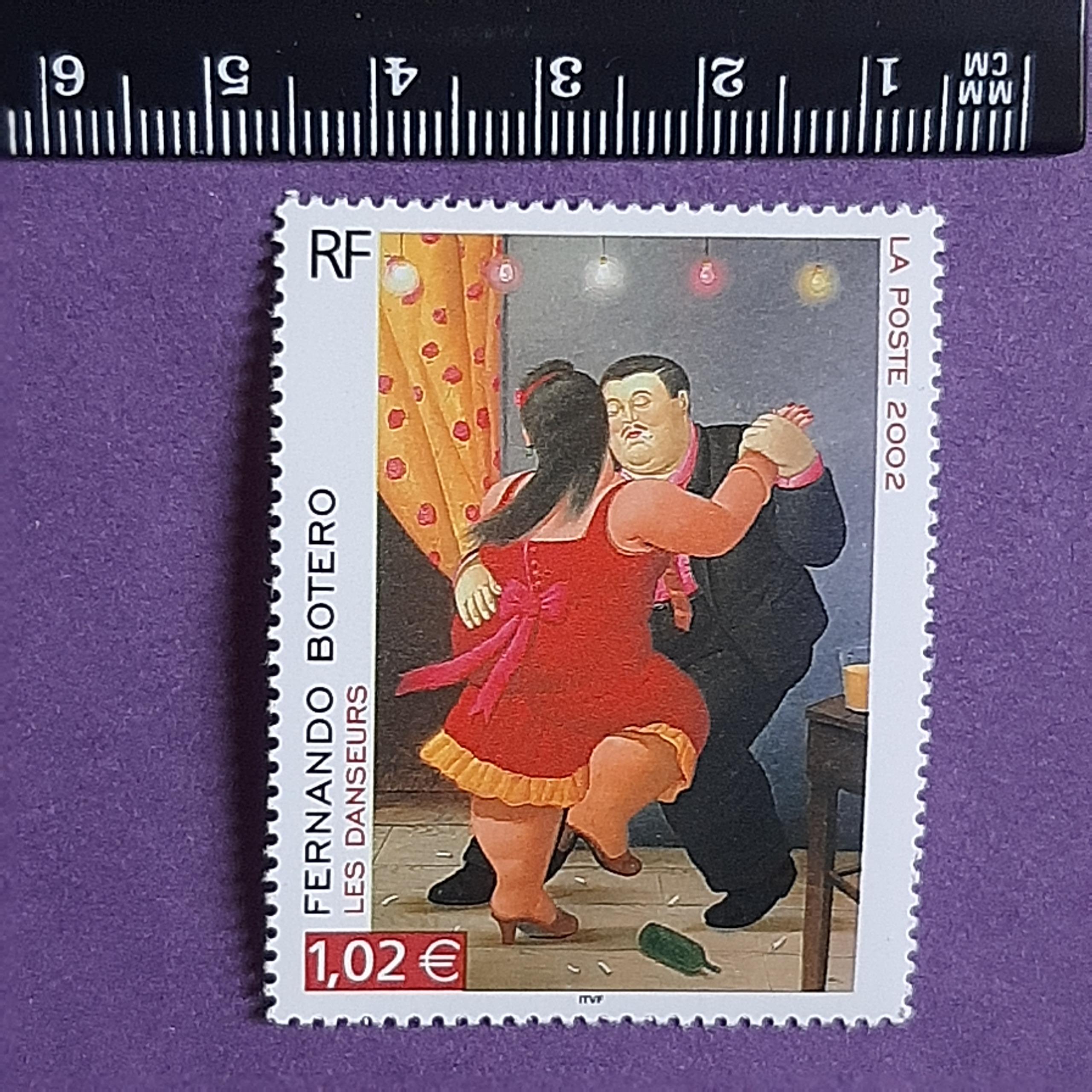 تمبر فرانسه (فرناندو بوترو - نقاش)