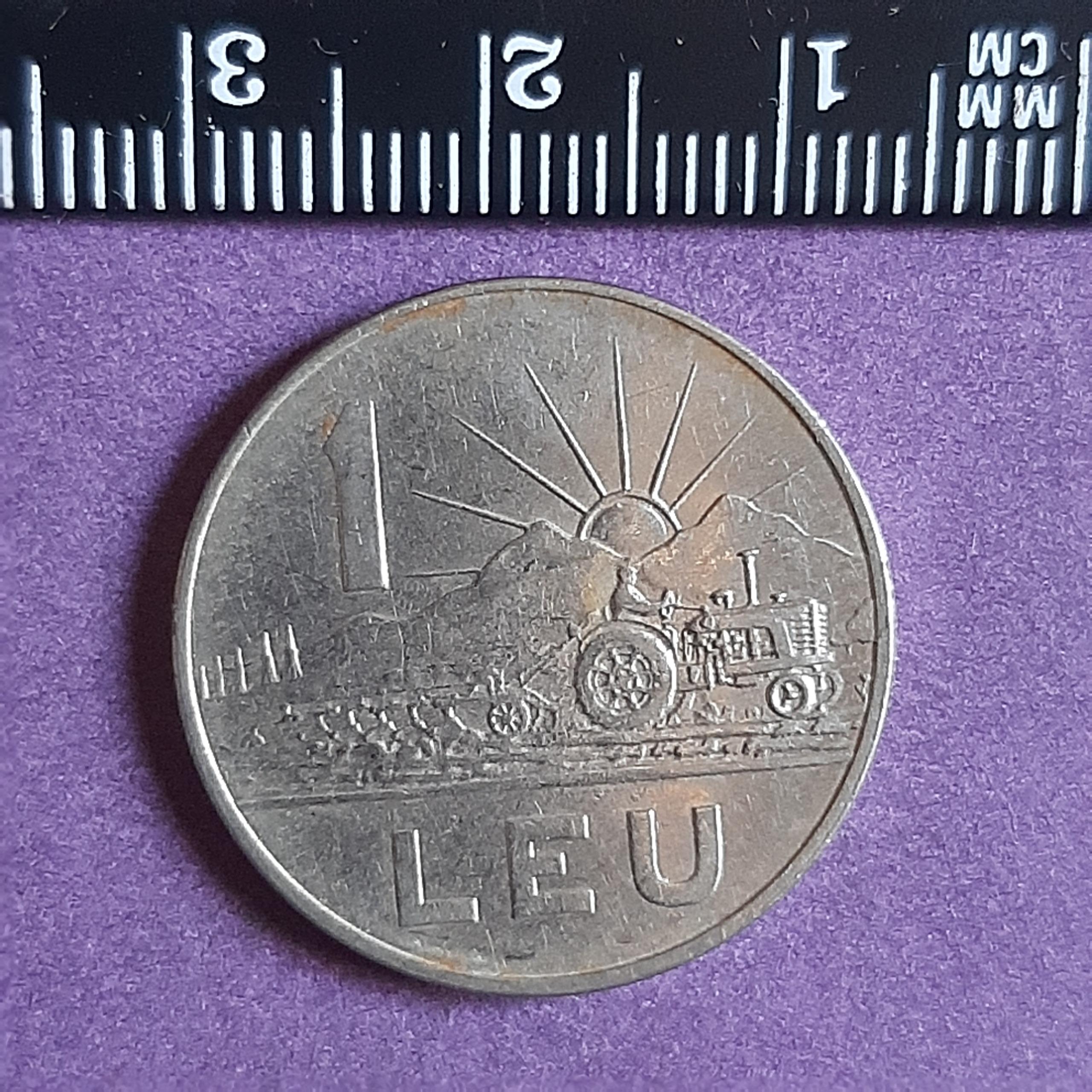 سکه 1 لئو رومانی (1966)