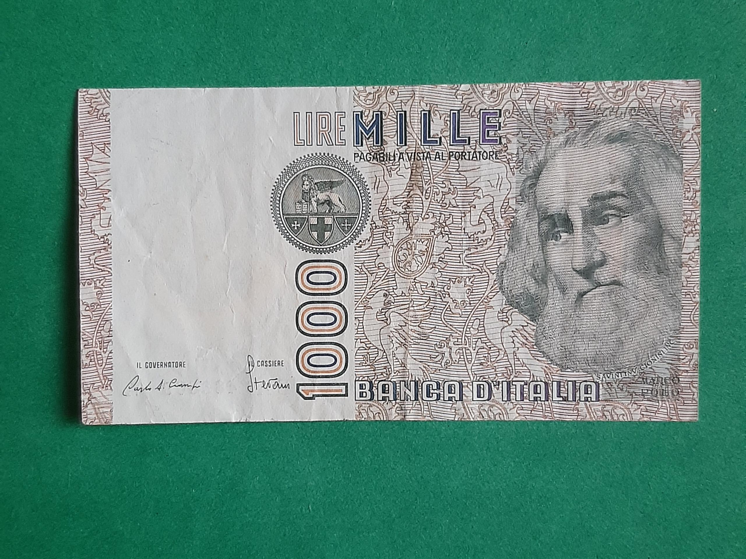 1000 لیر ایتالیا