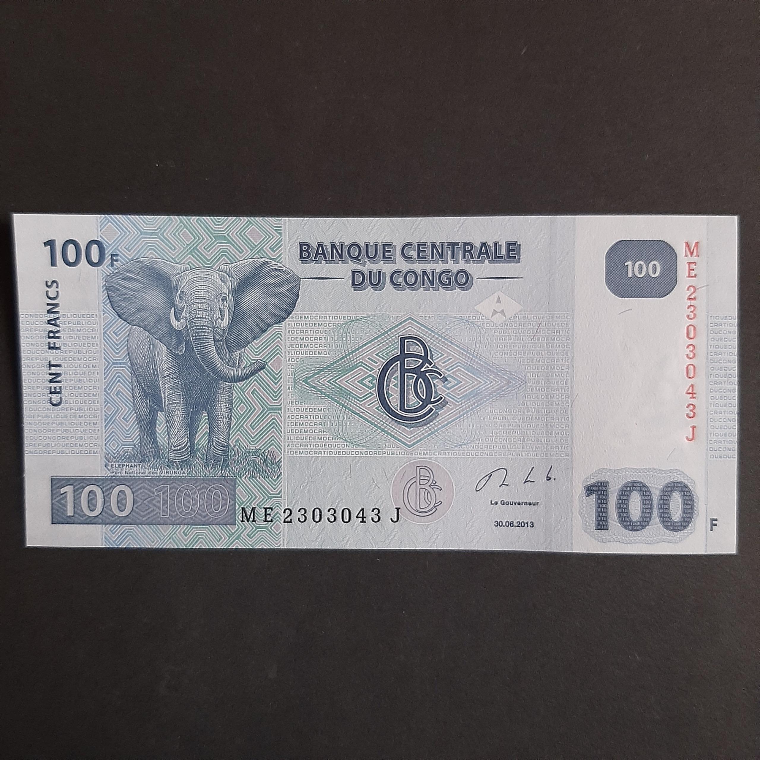 100 فرانک کنگو