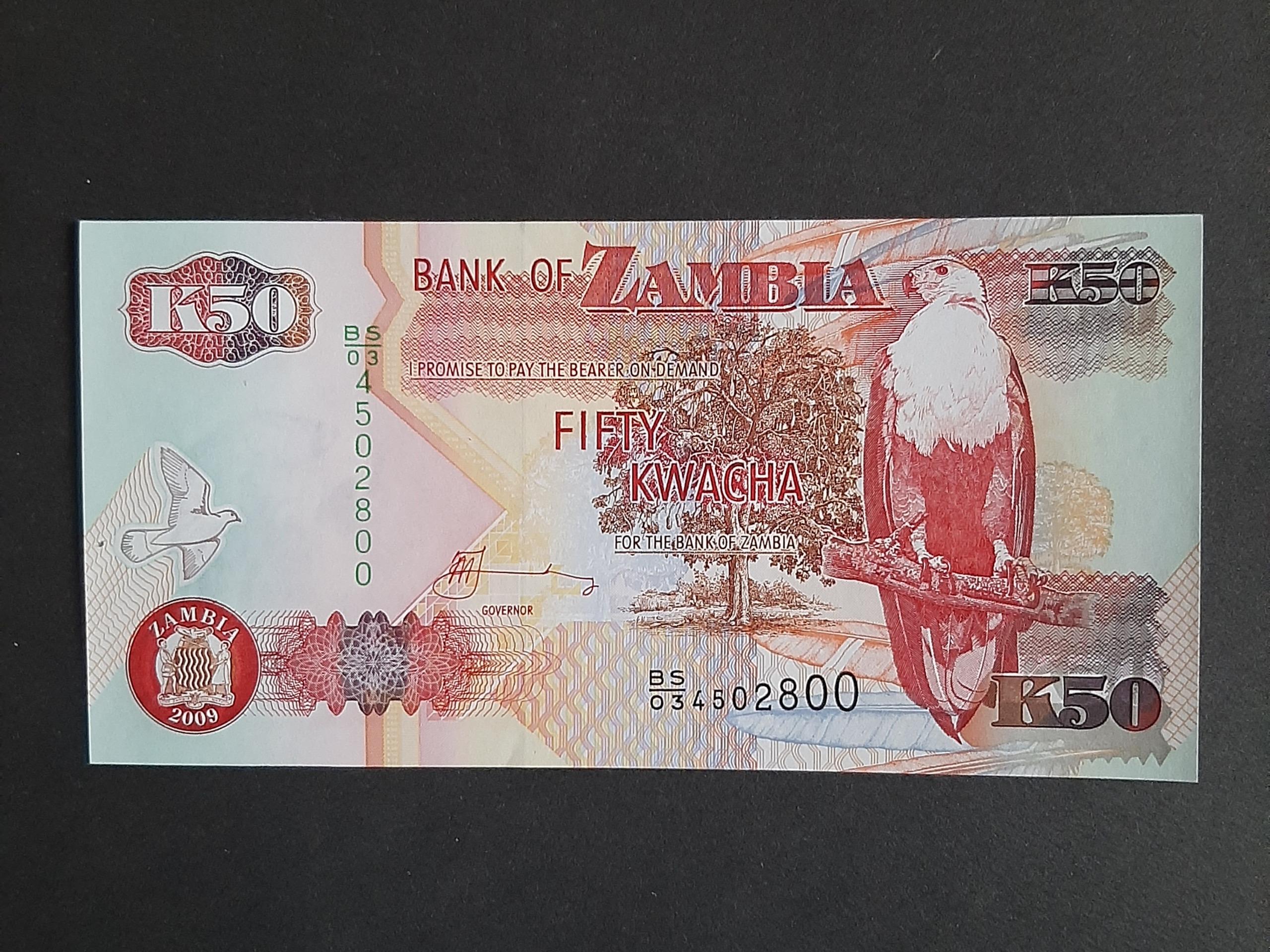 50 کواچا زامبیا