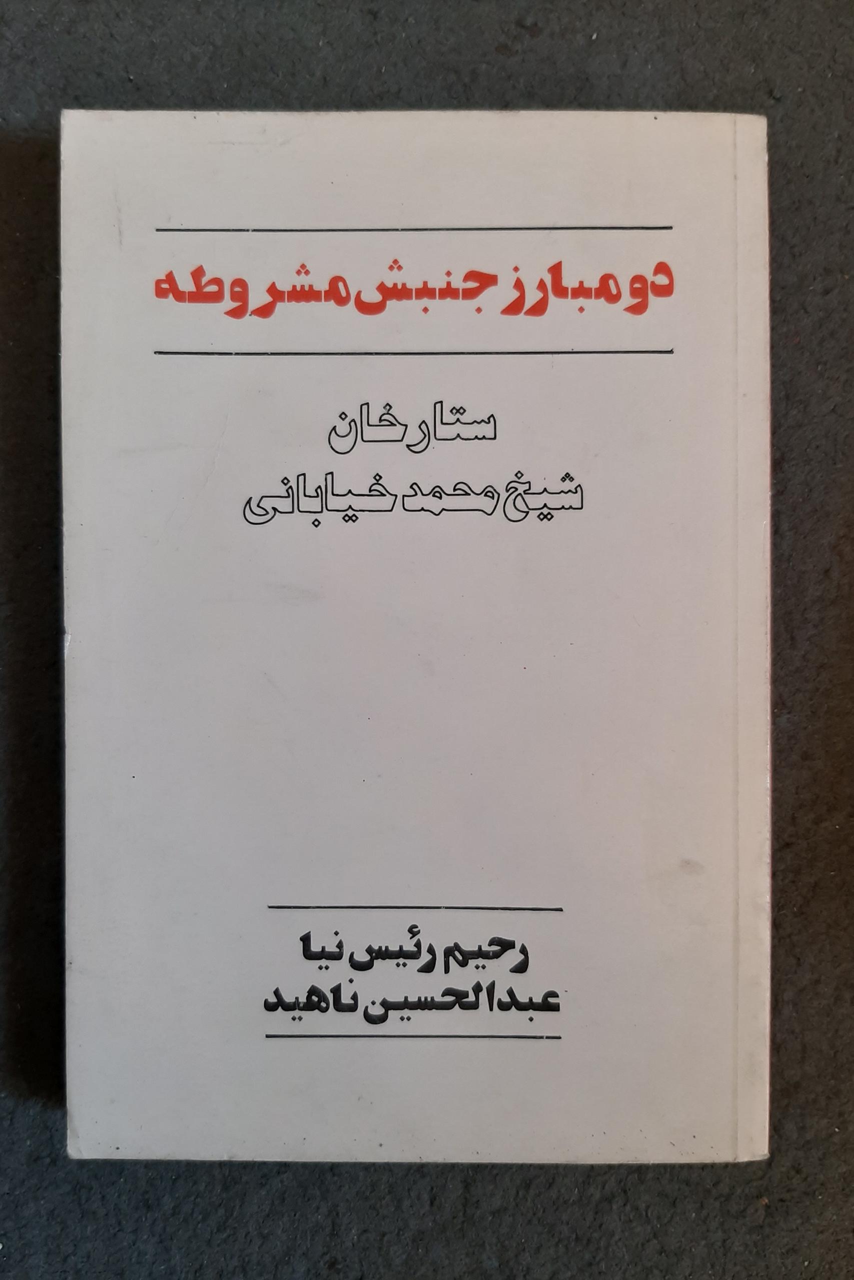 دو مبارز جنبش مشروطه