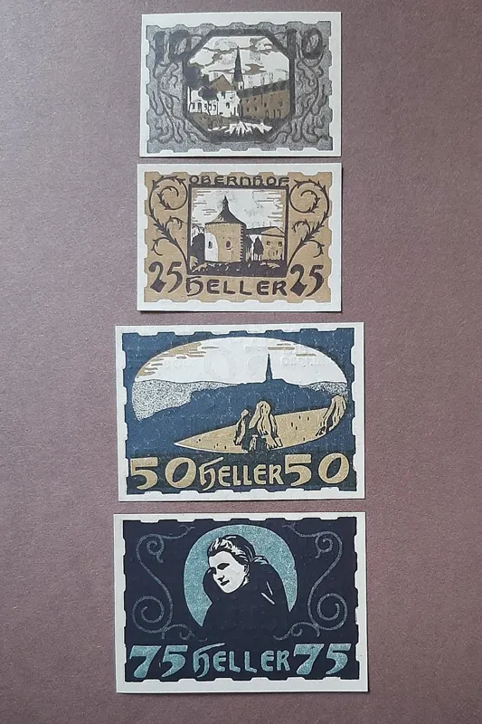 ست نت گلد اتریش 1920 - شهر Ulrichsberg