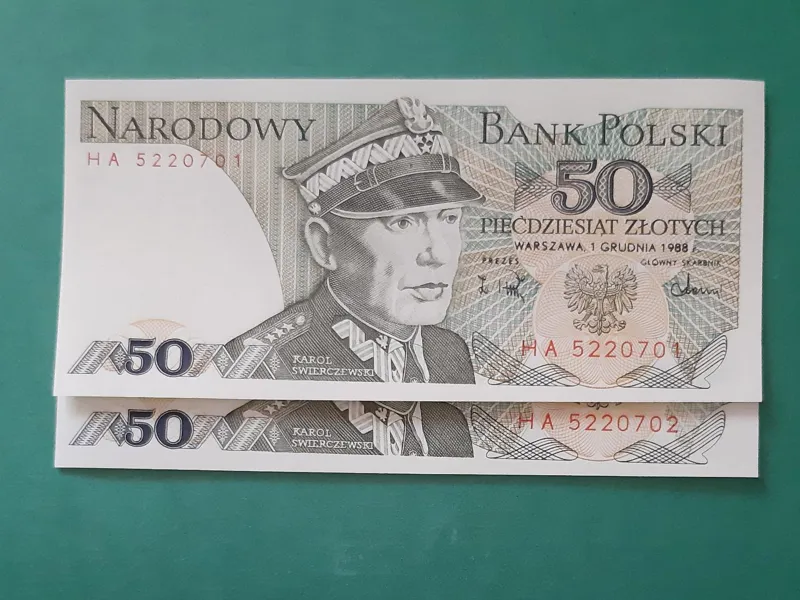 جفت 50 زلوتی لهستان