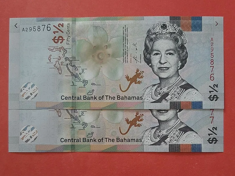 جفت نیم دلار باهاما