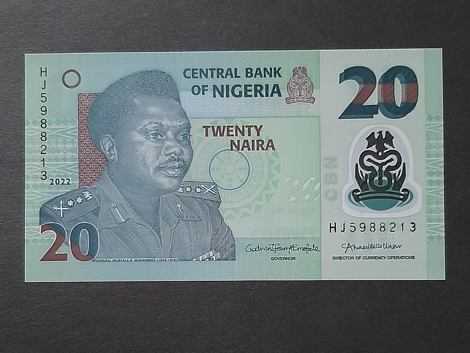 20 نایرا نیجریه (پلیمری)