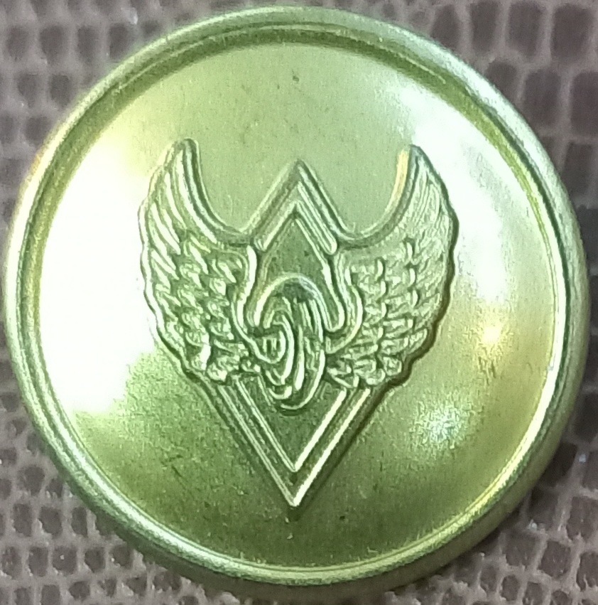 دکمه لباس یونیفورم کارکنان راه آهن جمهوری اسلامی