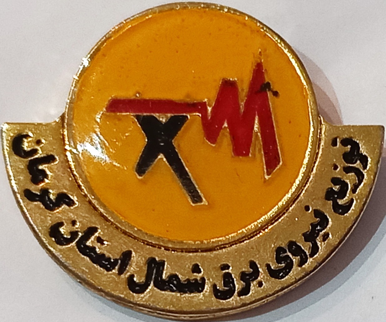 بج سنجاق سینه توزیع نیروی برق شمال استان کرمان