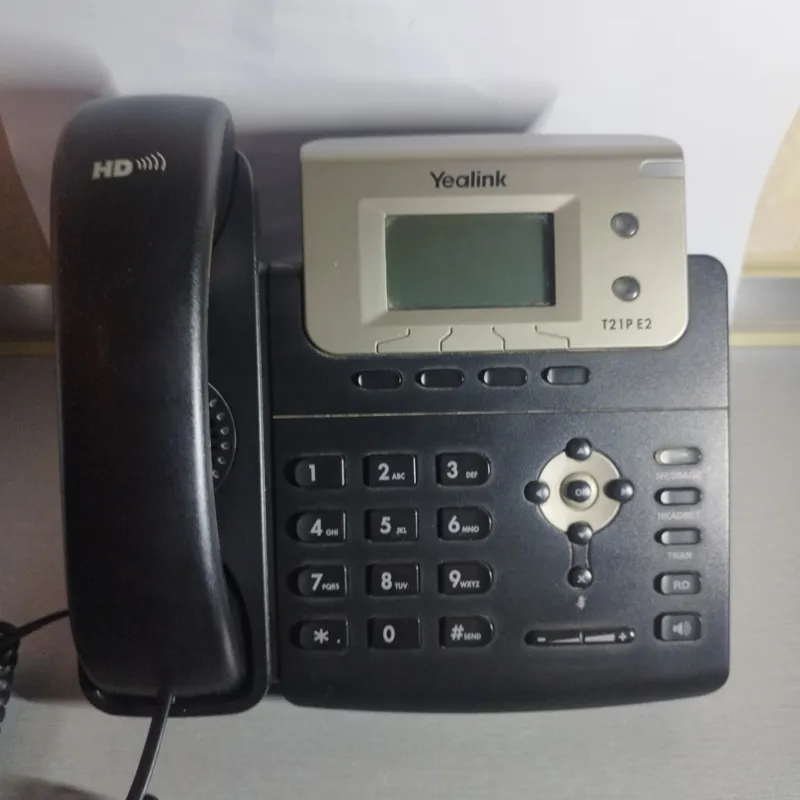 تلفن Yealink T21PE2 Voip تحت شبکه