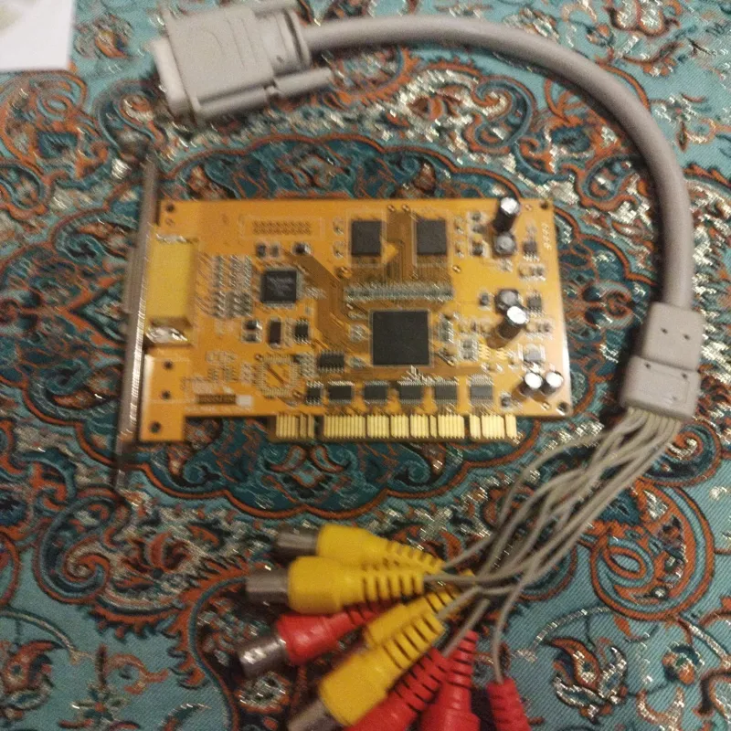 کارت DVR آنالوگ با فشرده سازی سخت افزاری