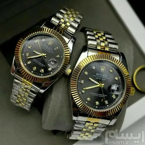 ست ساعت زنانه مردانه Rolex Date just رولکس
