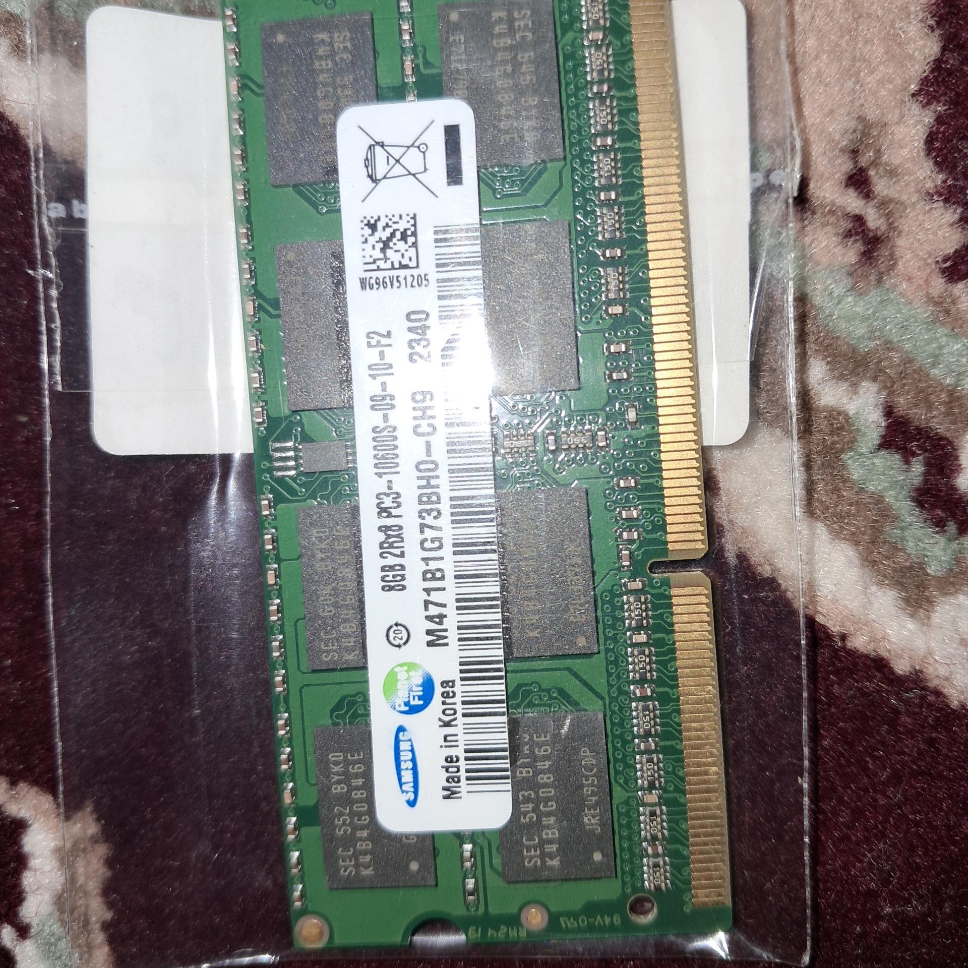 رم لپ تاپ dd3 10600 pc3 8g