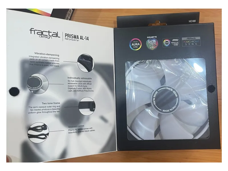 3Fractal Prisma AL-14 140 mm fan