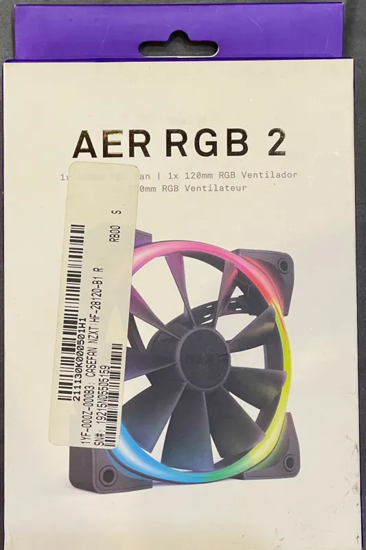 فن پی سی NZXT AER RGB 2-120 mm