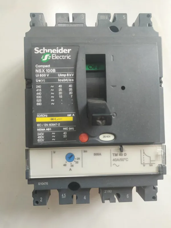 کلید اتومات اشنایدر الکتریک  ns x 100B