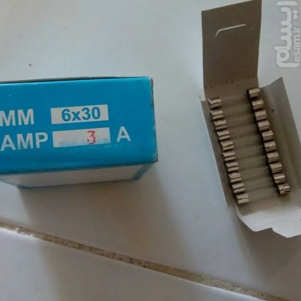 فیوز شیشه ای 3 وات