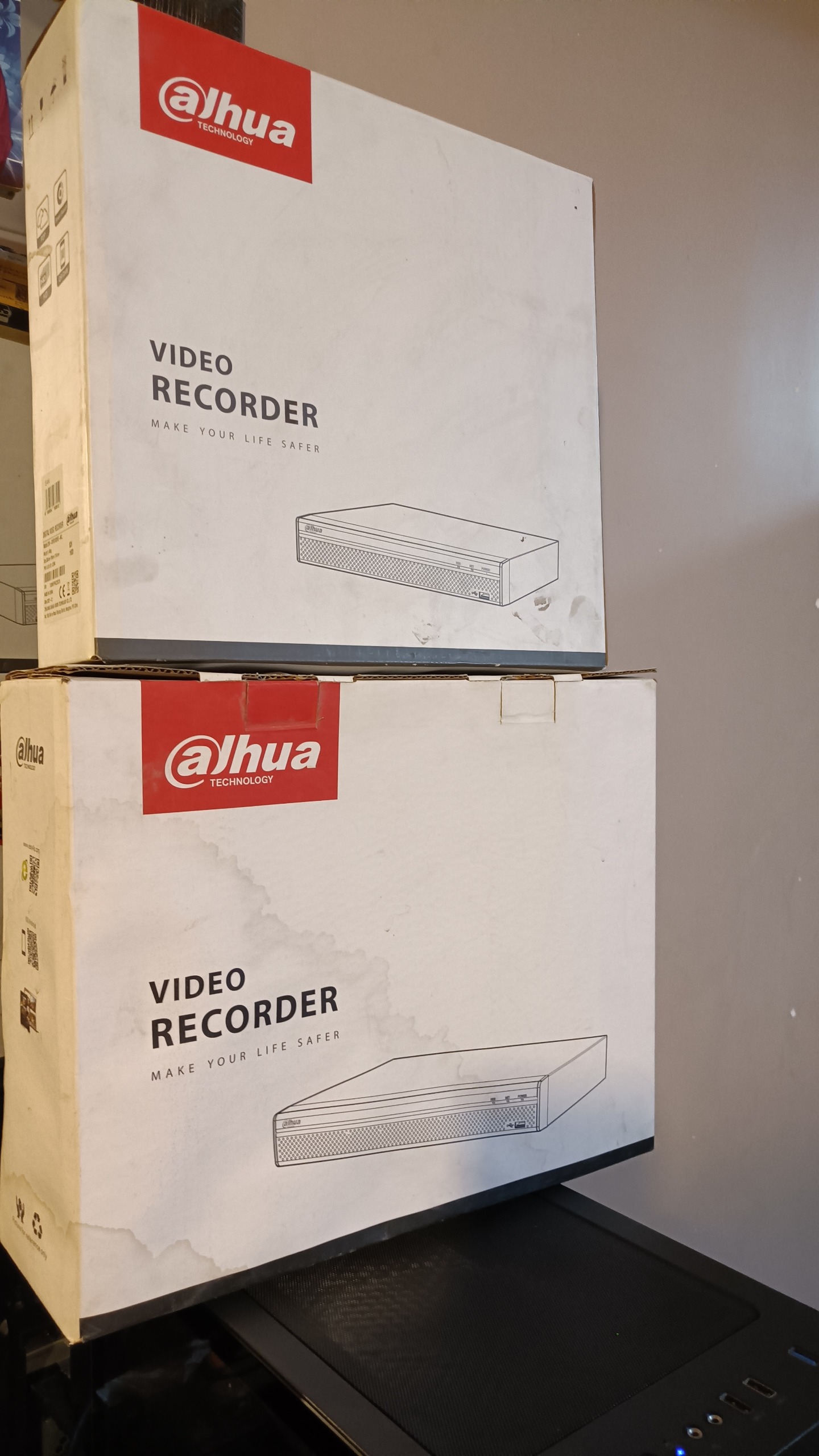 دو عدد دستگاه dvr داهوا معیوب