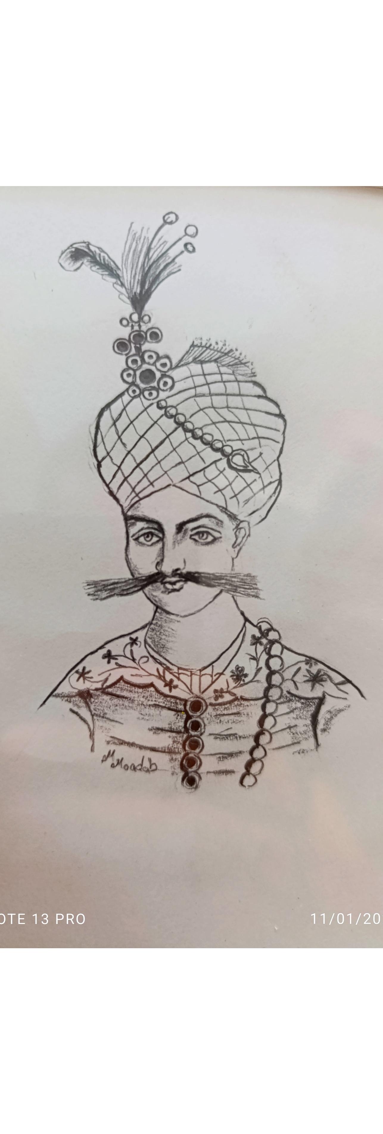 نقاشی شاه عباس