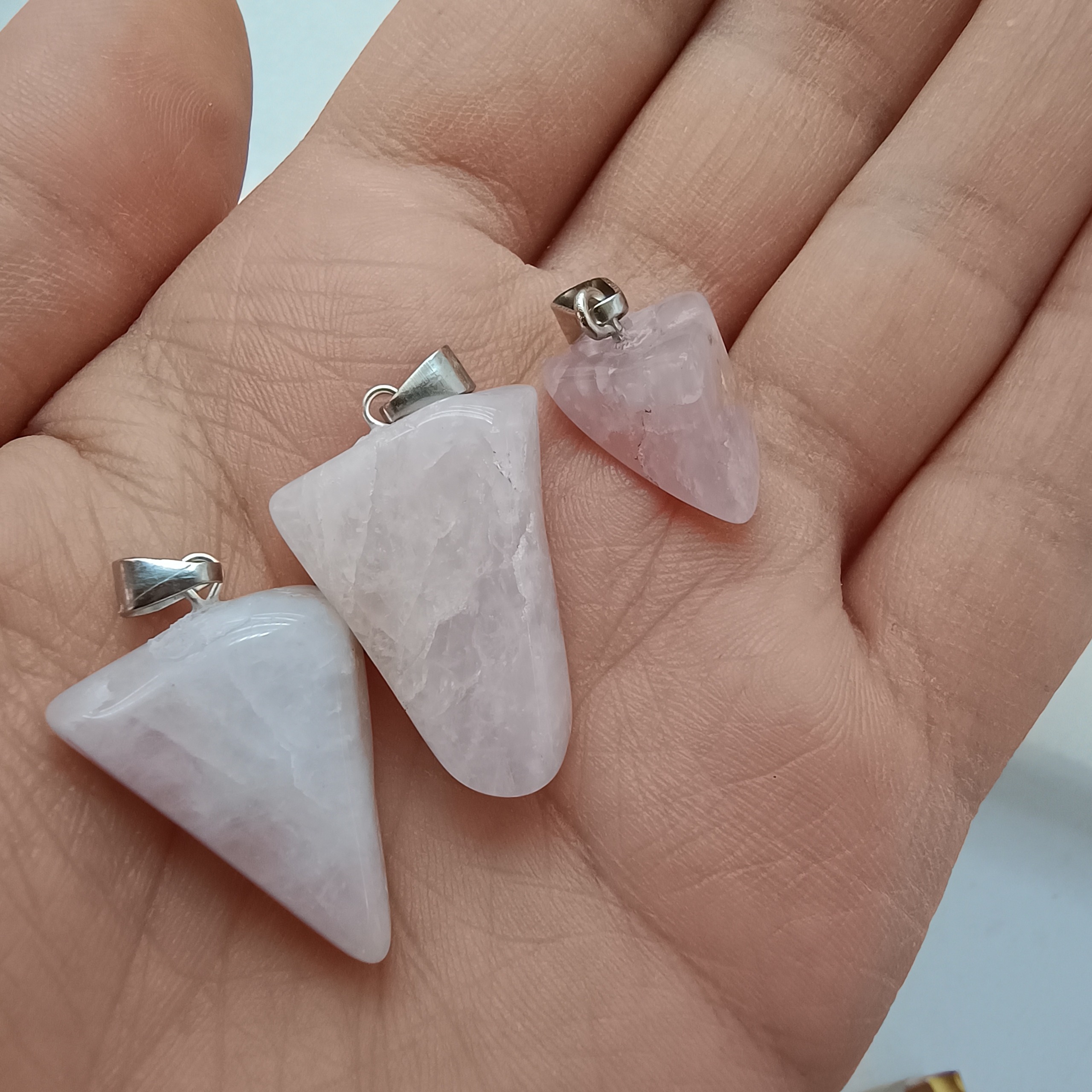 پک سه عددی پلاک گردنبند سنگ پ1440