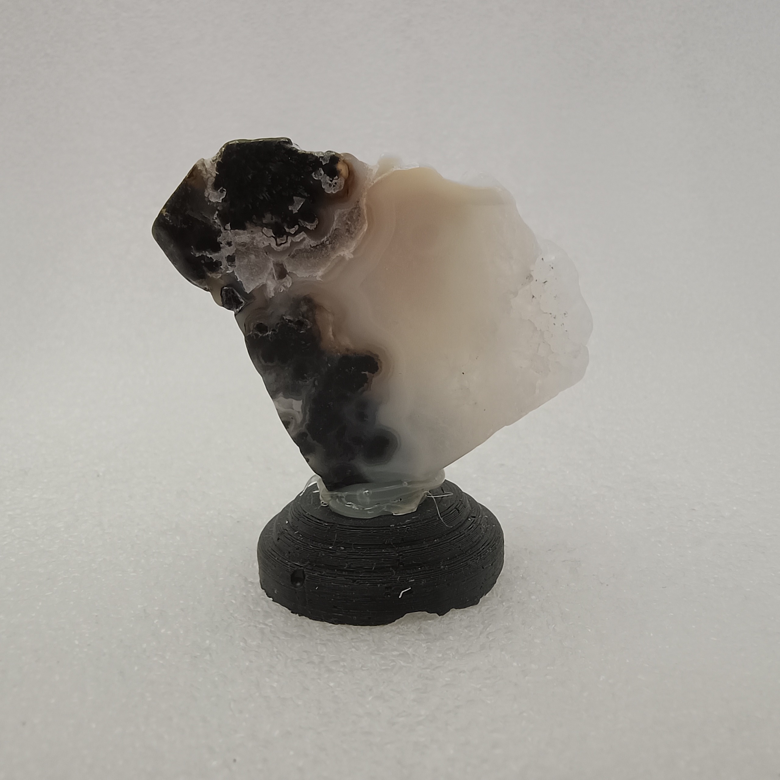 عقیق کوارتز طبیعی دکوری معدنی راف1335