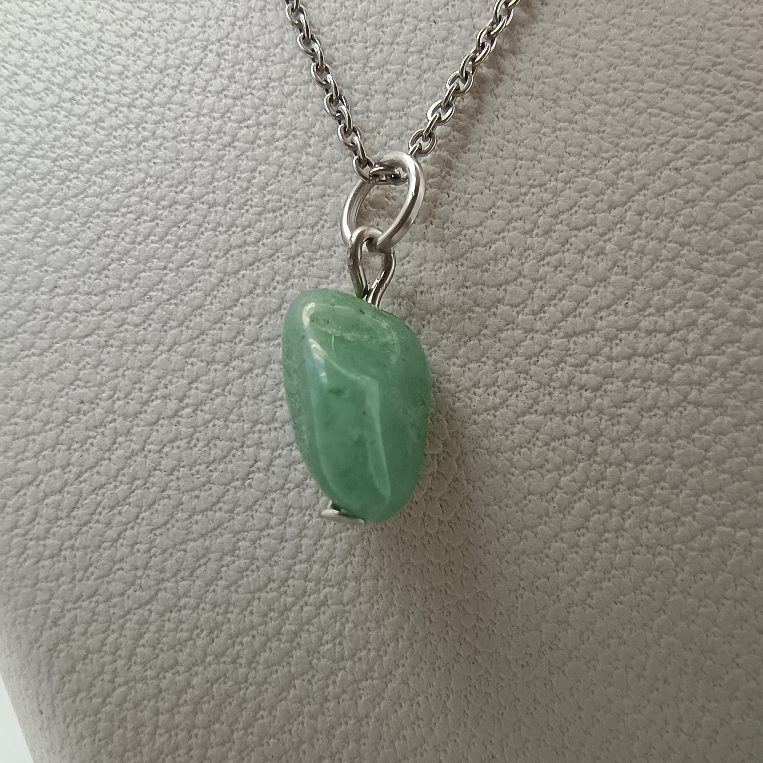 گردنبند آونتورین ظریف کوچک م740