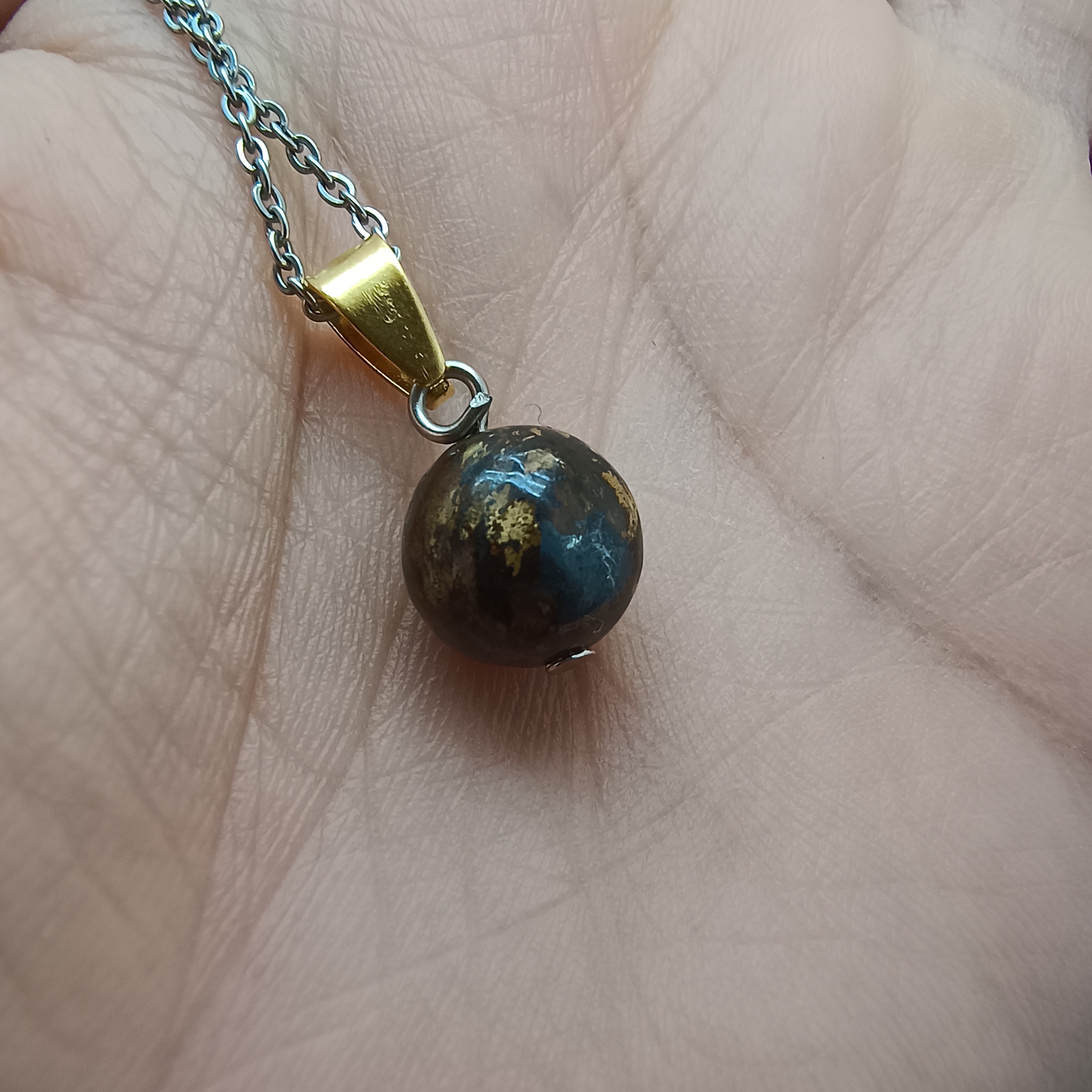 گردنبند برونزیت معدنی م760