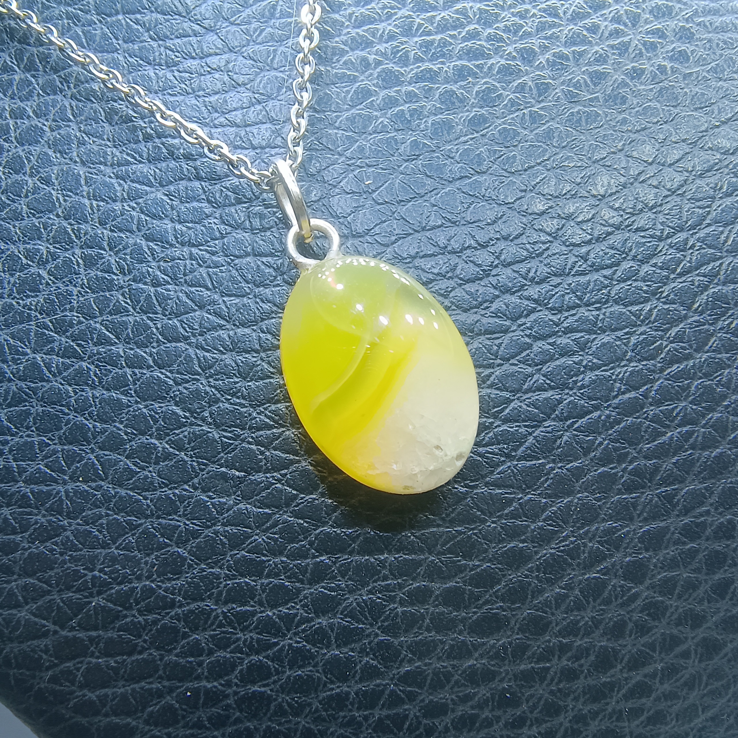 گردنبند عقیق زرد کوارتز ه1880