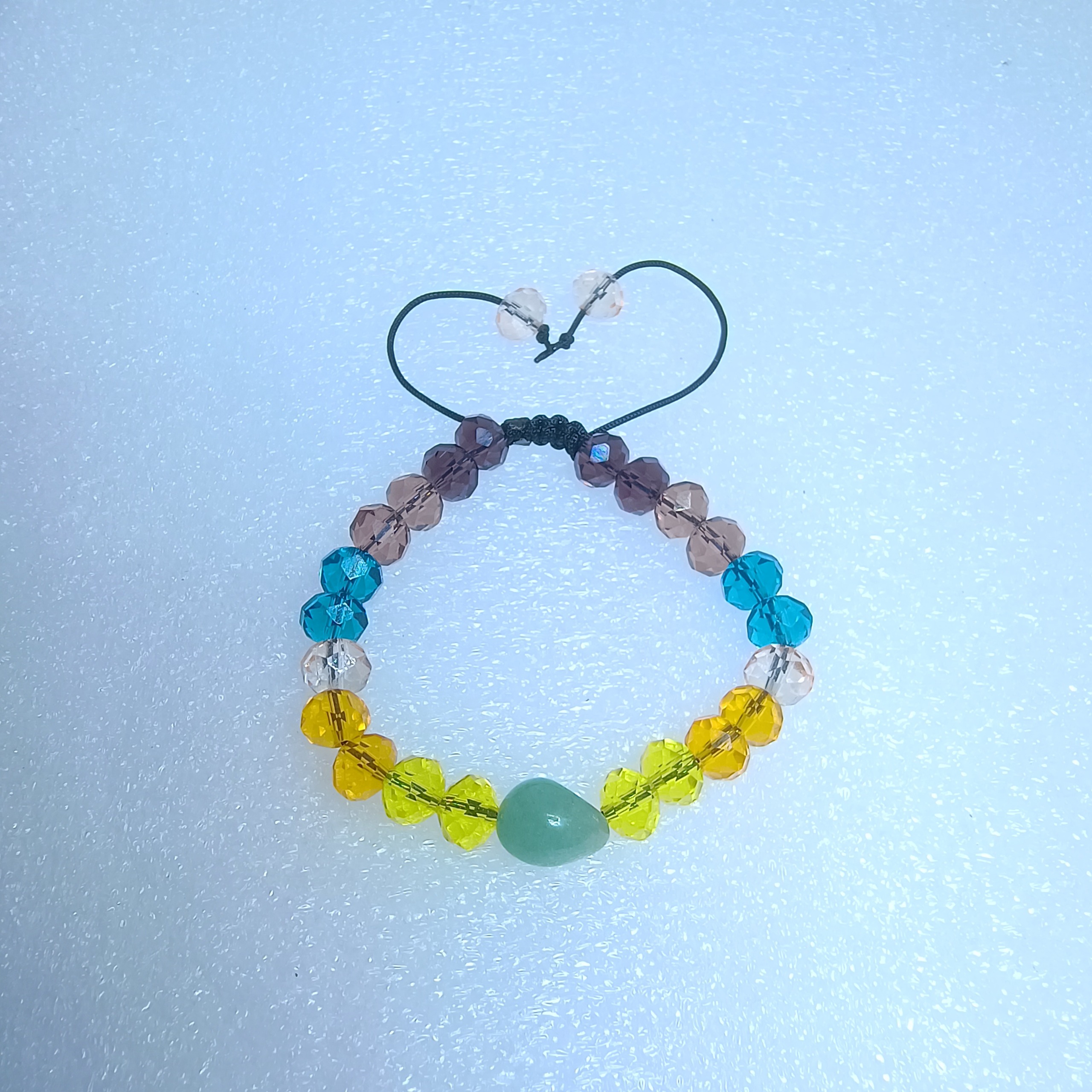 دستبند دخترانه اونتورین سبز b640