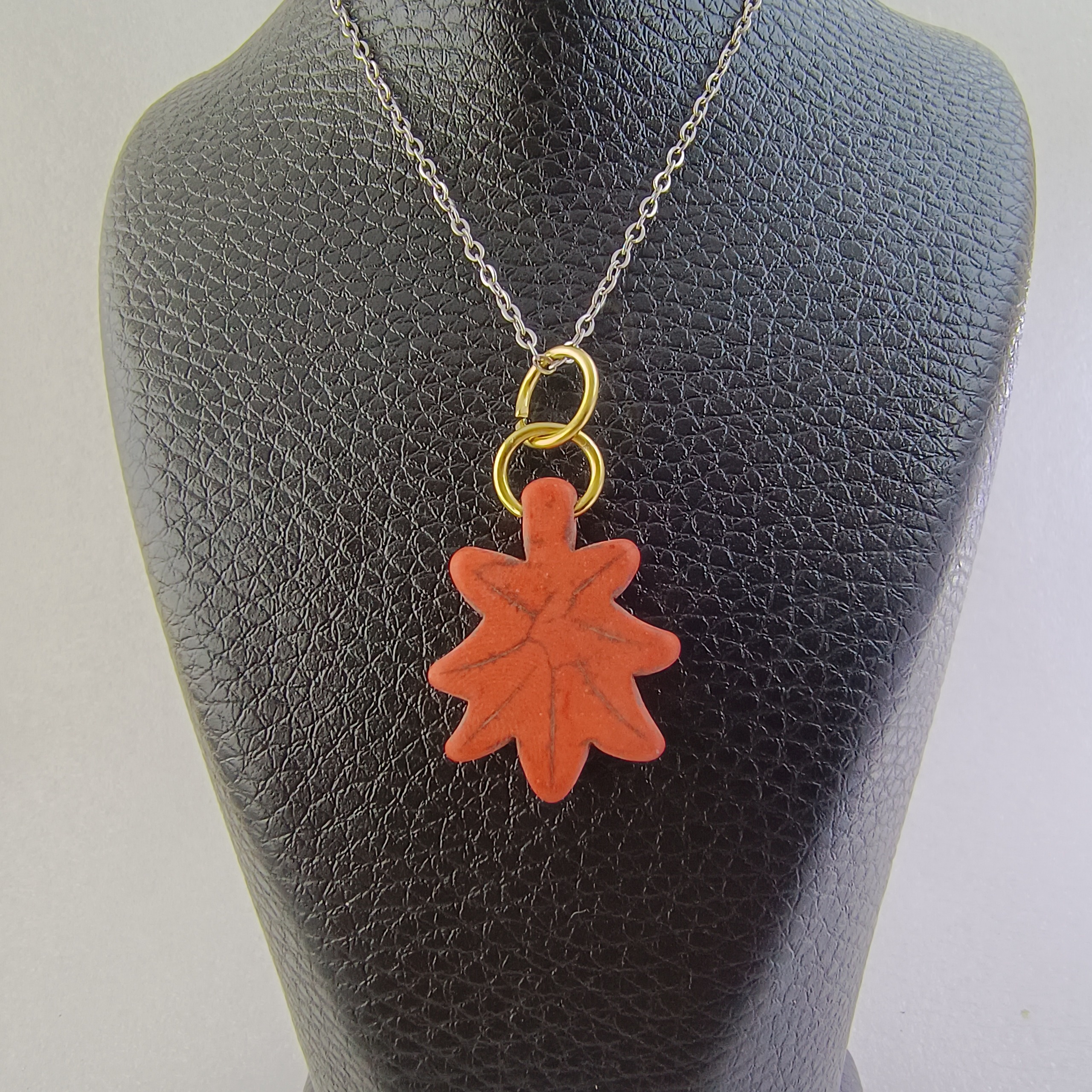 گردنبند زنانه دخترانه برگ 14