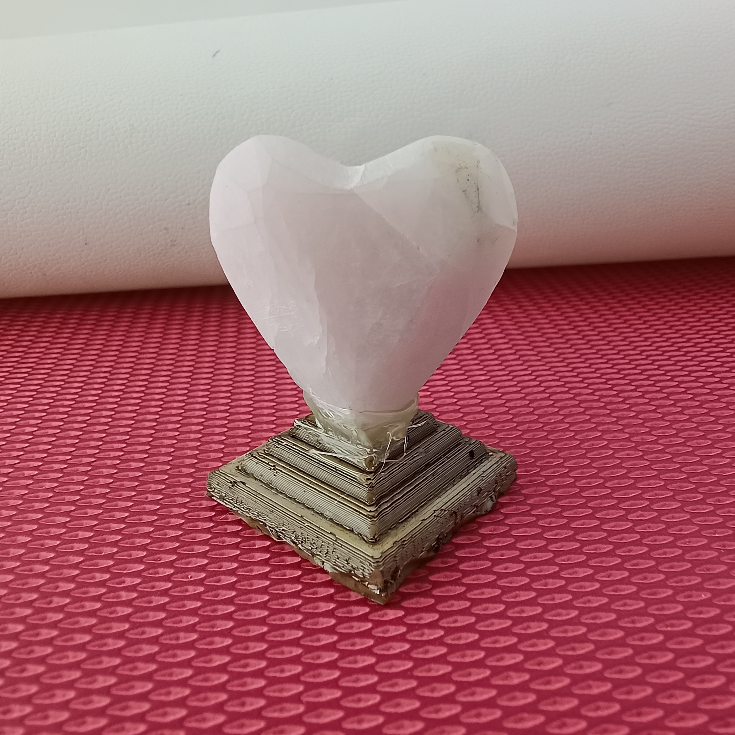 رزکوارتز قلب رومیزی دکوری380