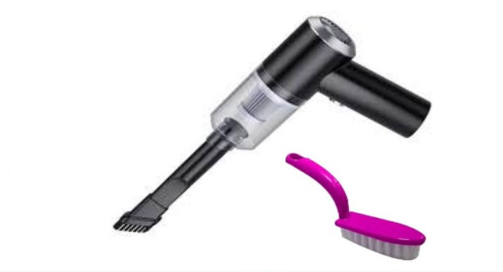 جارو شارژی دو کاره 228 وارداتی همراه فرچه