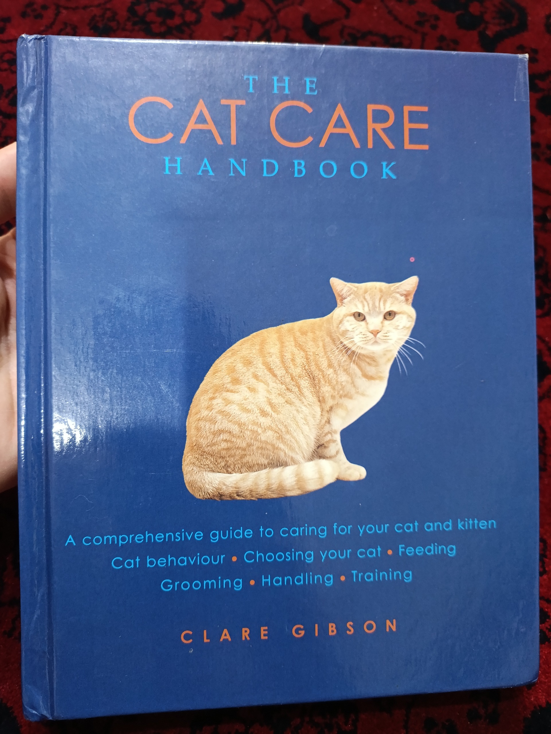 THE CAT CARE HANDBOOK by Clare Gibson