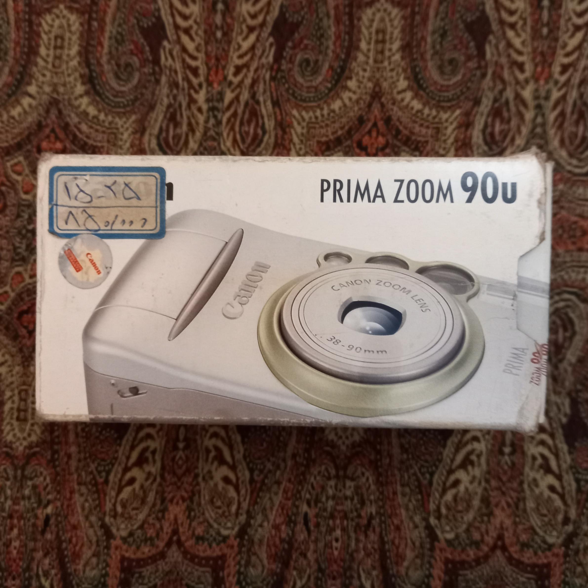 کارتن دوربین عکاسی Canon Prima Zoom 90u