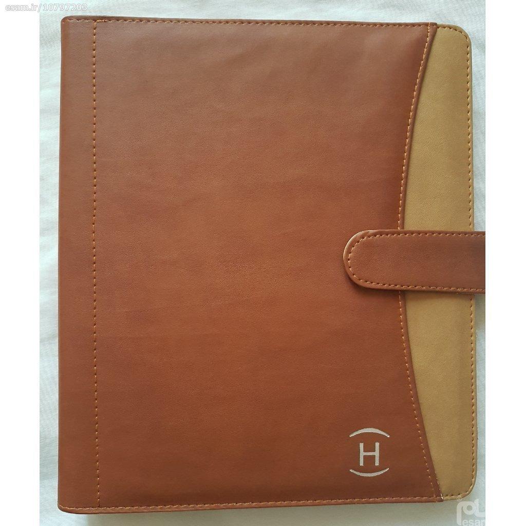 آلبوم سکه مارک H با 10 ورق سفید با طلق مشکی