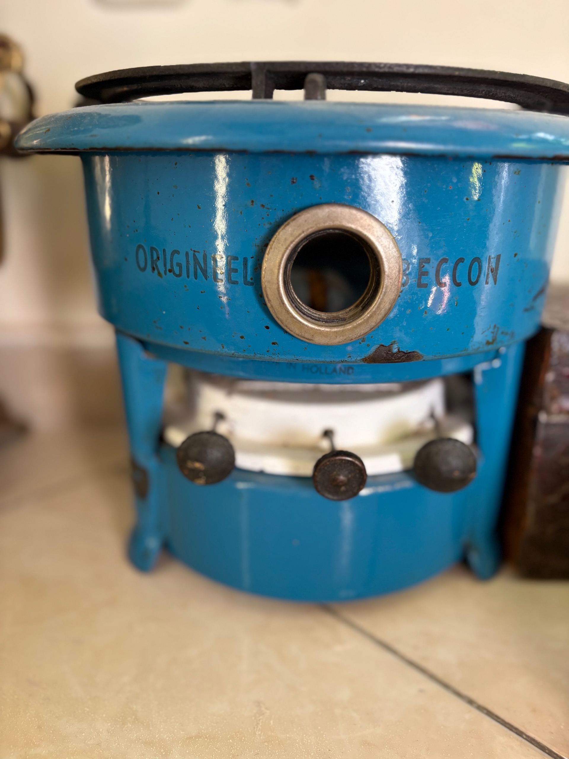 چراغ سه فیتیله هلندی (خوراک پز اصل هلندی )