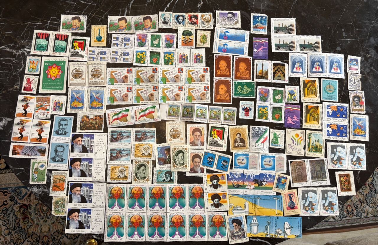 مجموعه تمبر جمهوری اسلامی (130تمبر)