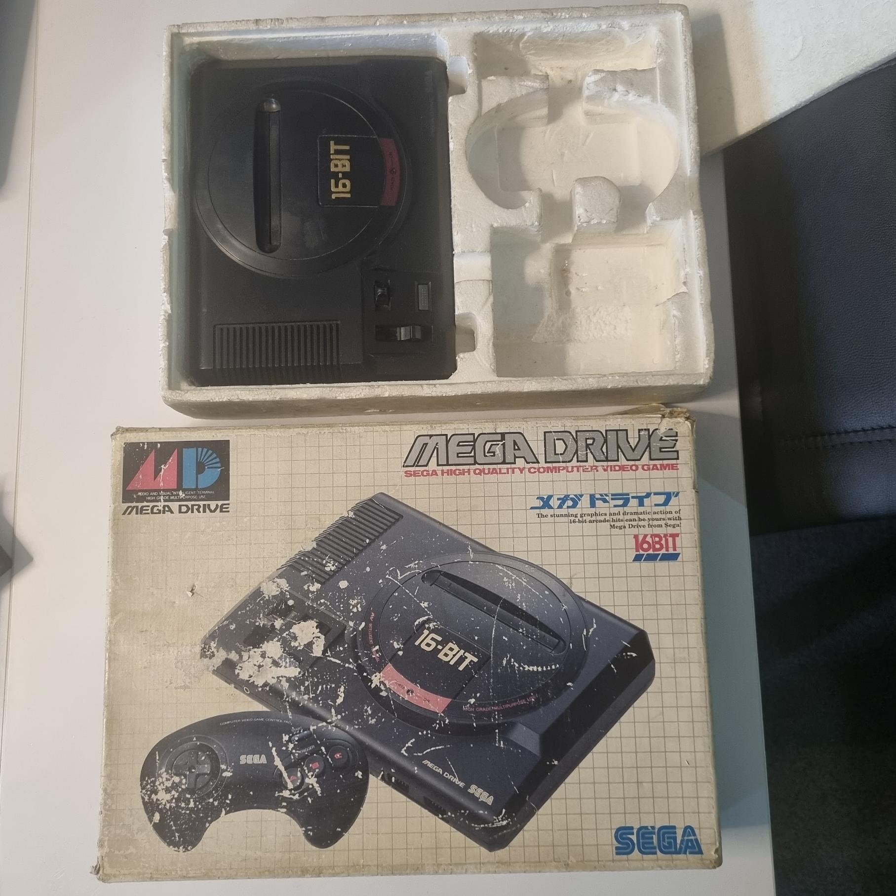 سگا اصلی ژاپن پال آسیا جعبه اصلی