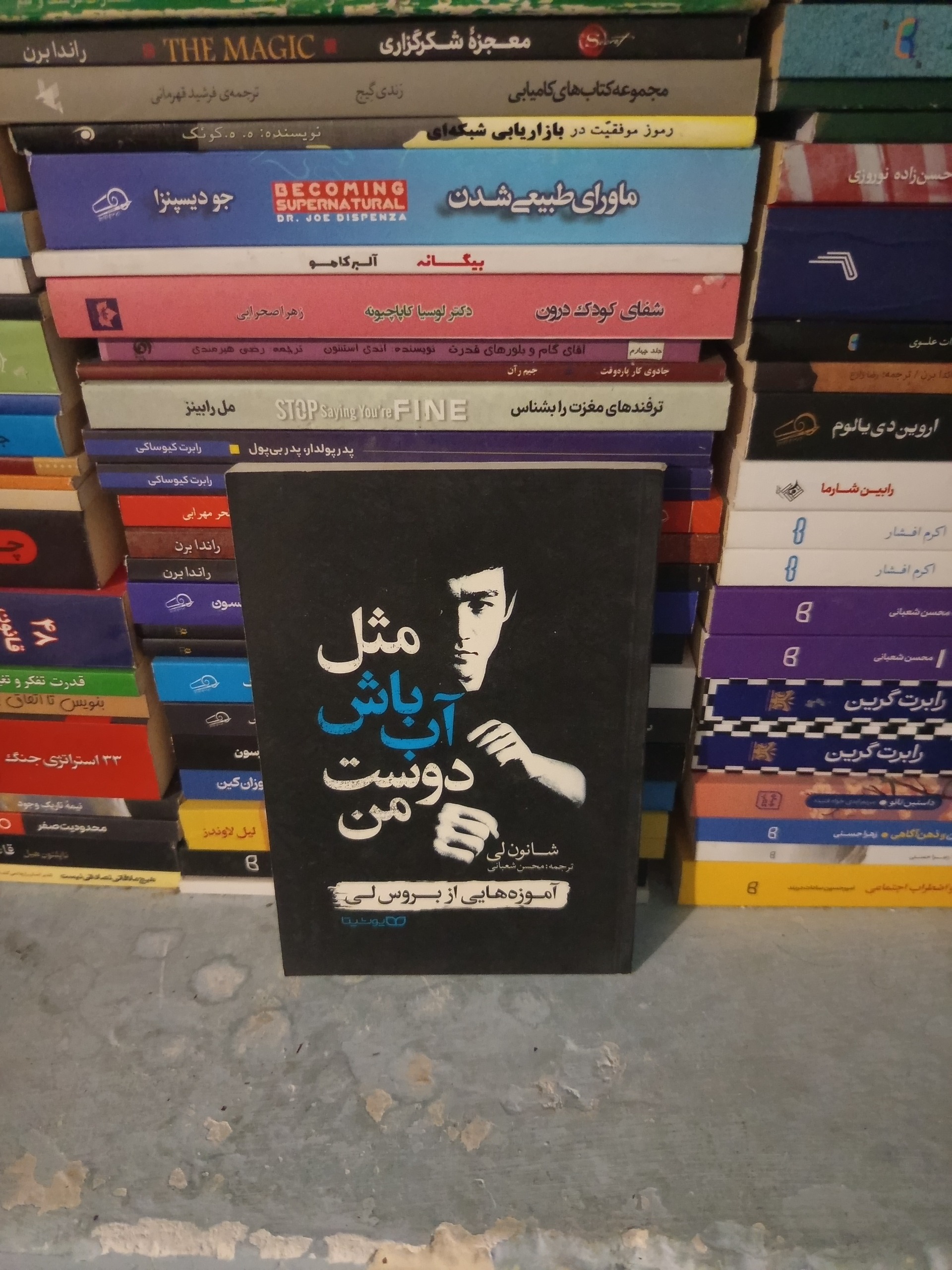 مثل آب باش دوست من اثر شانون لی