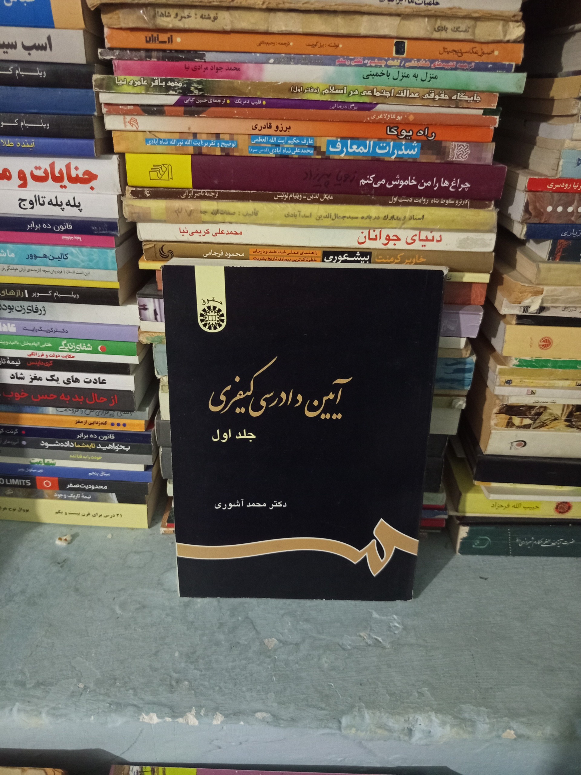 کتاب ایین دادرسی کیفری اشوری جلد اول
