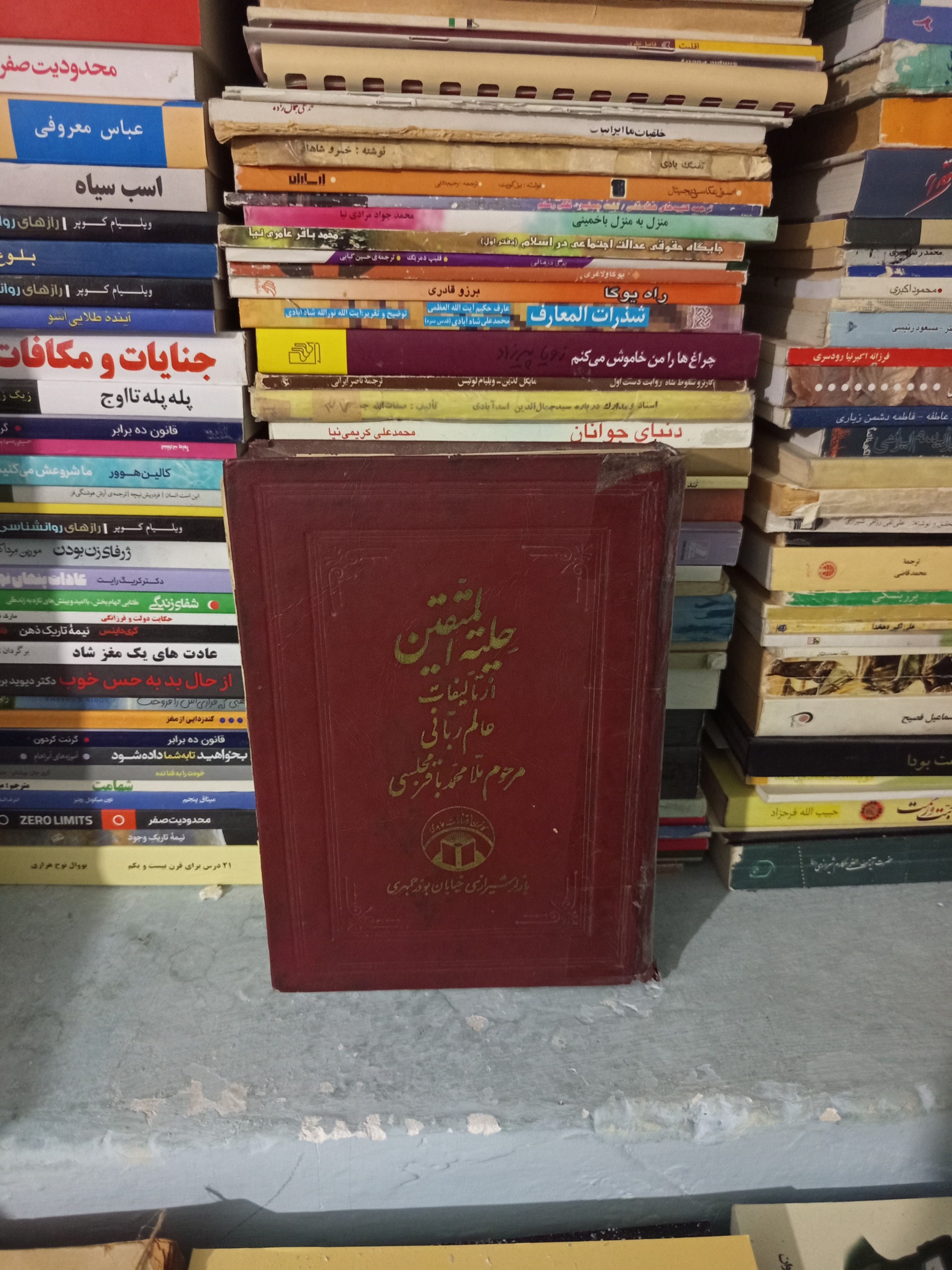 کتاب حلیه المتقین اثر محمد باقرمجلسی قدیمی
