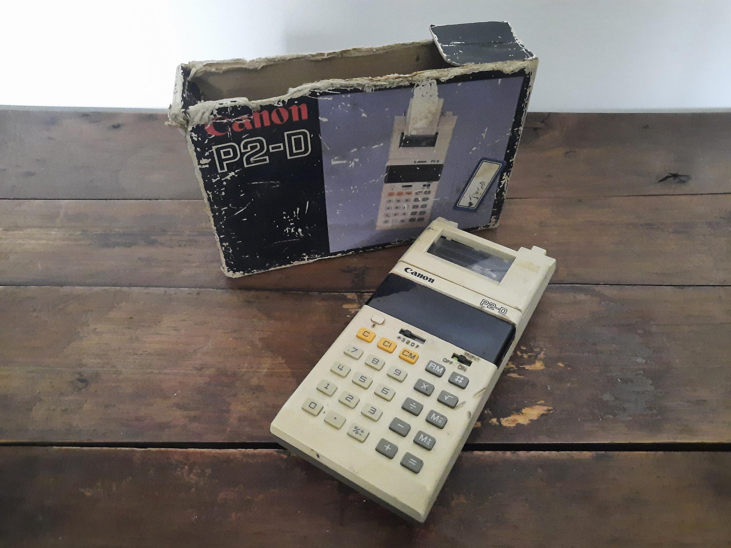 ماشین حساب چاپگردار کانن