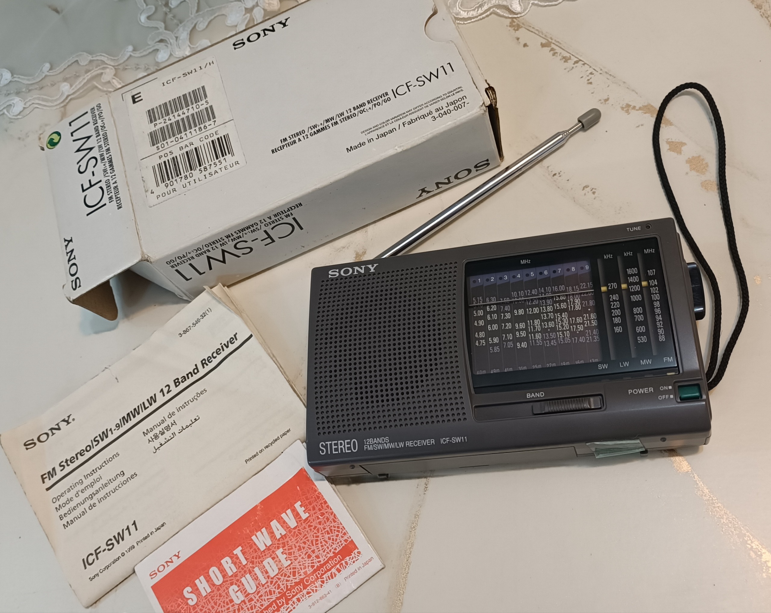 رادیو سونی Sony icf-sw11
