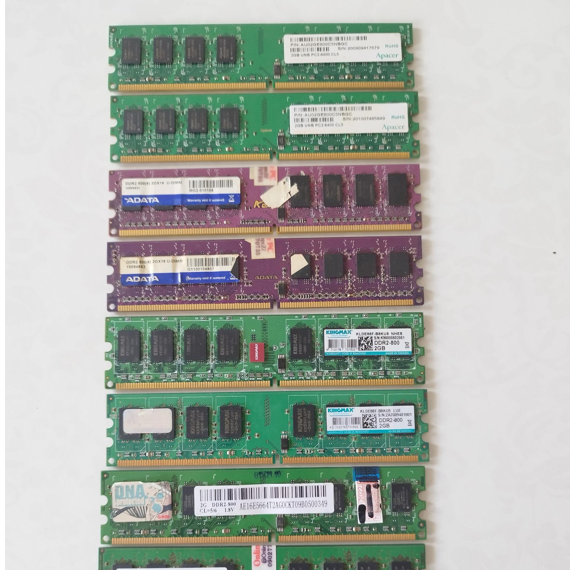 رم 2 گیگ ddr2 bus 800