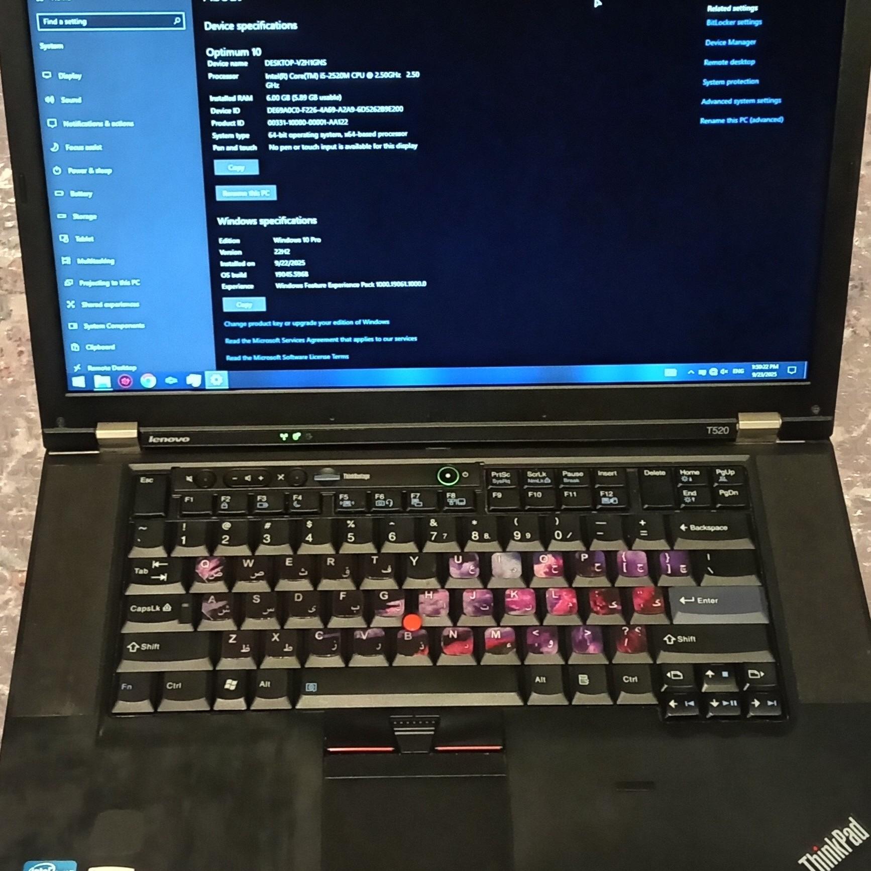 لپ تاپ لنوو i5